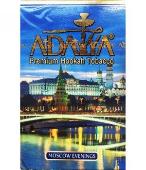 Adalya 50 г - Moscow Evenings (Арбуз, персик, мята)