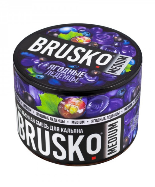 Brusko 50 г - Ягодные леденцы