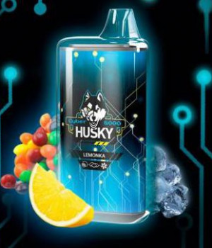 Электронная сигарета Husky Airmax - Lemonika (Лимон, кислый скитлс, лед), 8000 затяжек Электронная сигарета Husky Airmax - Lemonika (Лимон, кислый скитлс, лед), 8000 затяжек