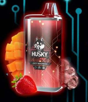 Электронная сигарета Husky Airmax - Juicy madness (Манго, клубника, лед), 8000 затяжек Электронная сигарета Husky Airmax - Juicy madness (Манго, клубника, лед), 8000 затяжек