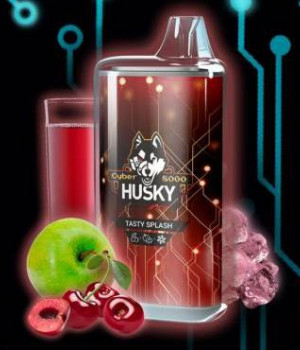 Электронная сигарета Husky Airmax - Milk Tasty splash (Зеленое яблоко, вишня), 8000 затяжек Электронная сигарета Husky Airmax - Milk Tasty splash (Зеленое яблоко, вишня), 8000 затяжек