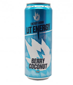 Энергетический напиток Lit Energy - Berry Coconut, 0.45л