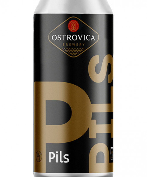 Пиво Ostrovica - Pilsner, 0.5л, 4.5%