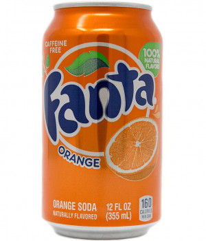 Лимонад Fanta - Orange 0.35 л