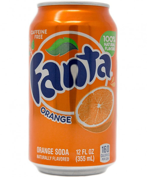 Лимонад Fanta - Orange 0.35 л