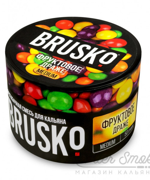 Brusko 50 г - Фруктовое драже