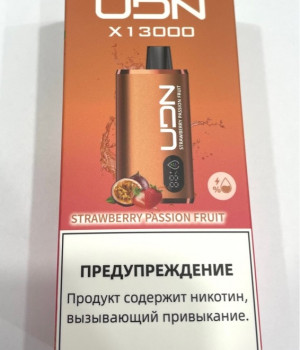 Электронная сигарета UDN X - Strawberry Passion Fruit, 13000 затяжек
