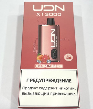 Электронная сигарета UDN X -  Pink Pomelo Ice, 13000 затяжек
