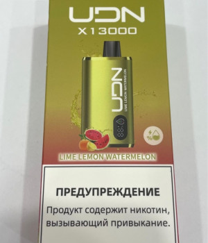 Электронная сигарета UDN X -  Lime Lemon Watermelon, 13000 затяжек