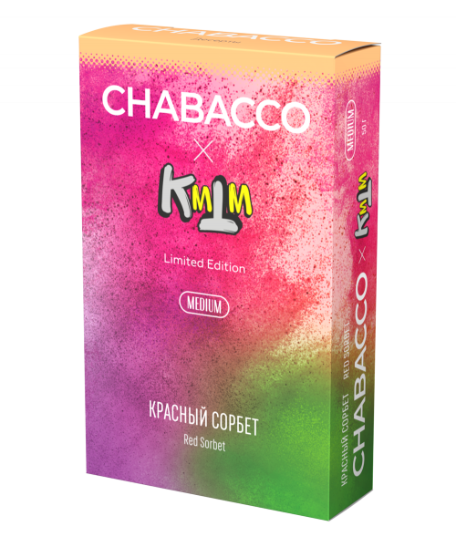 Chabacco 50 г - Red Sorbet (Красный сорбет)