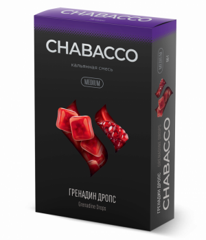 Chabacco Mix 50 г - Grenadine Drops (Гранатовые леденцы)