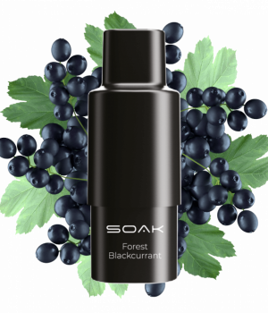 Картридж SOAK Q - Forest Blackcurrant (Лесная Черная Смородина), 1500 затяжек
