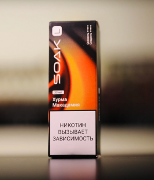 Жидкость SOAK L 30 мл 20 мг - Persimmon Macadamia (Хурма Макадамия)
