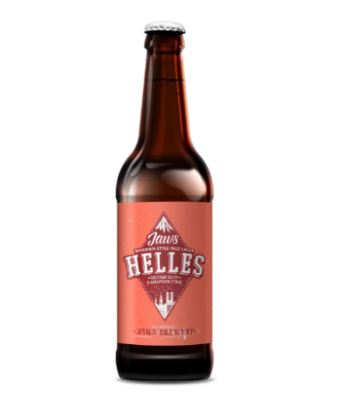 Пиво Jaws - Helles, 0.5л, 4.5%