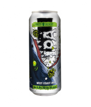 Пиво Panzer - IPA 1, 0.5л, 6.8%