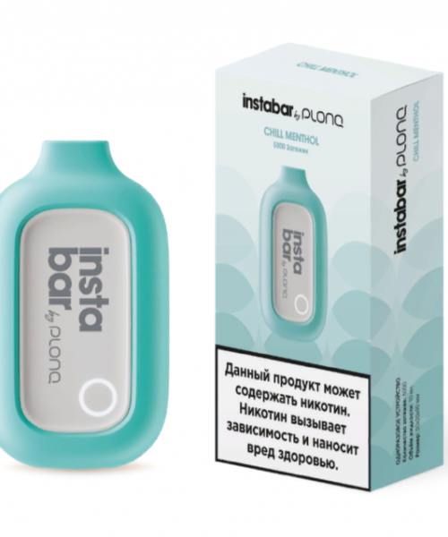 Электронная Сигарета PLONQ - Ментол, 5000 затяжек