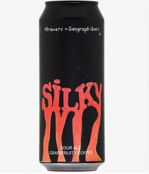 Пивной напиток 4Brewers - Silky (Грейпфрут, кофе), 0.5л, 6.0%