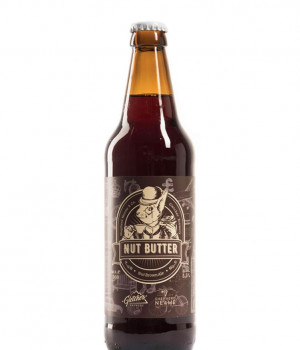 Пивной напиток Глетчер - Nut Butter, 0.5л, 5.5%