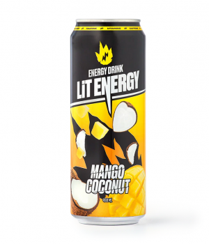 Энергетический напиток Lit Energy - Mango Coconut, 0.45л