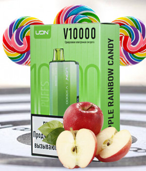 Электронная сигарета UDN V - Apple Rainbow Candy, 10000 затяжек