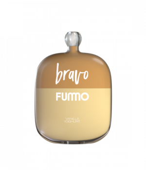 Электронная сигарета Fummo Bravo - Ванильный йогурт, 4000 затяжек
