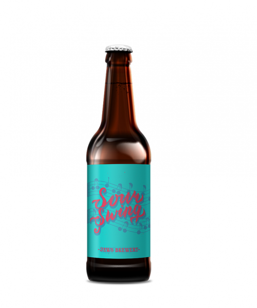 Пиво Jaws - Cherry Beer Sour Swing, 0.5л, 4.5%