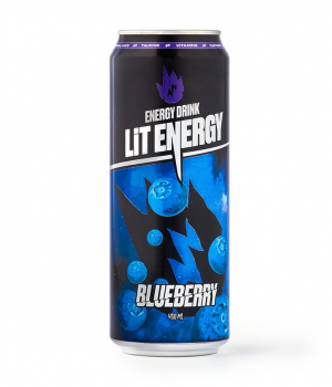 Энергетический напиток Lit Energy - Blueberry, 0.45л