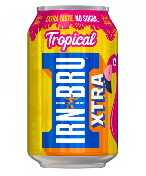 Лимонад Irn Bru Xtra Tropical, 0.33л