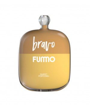 Электронная сигарета Fummo Bravo - Сладкий Попкорн, 4000 затяжек