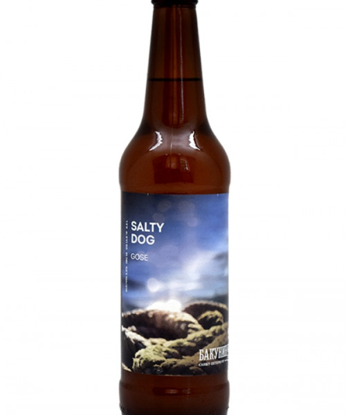 Пивной напиток Бакунин - Salty Dog Gose, 0.5л, 5.0%