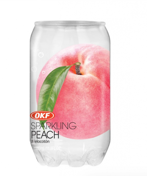 Лимонад OKF Sparkling - Peach, 0.35 л