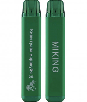 Электронная сигарета Miking -  Киви Гуава Маракуйя, 1500 затяжек