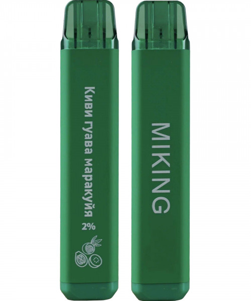 Электронная сигарета Miking -  Киви Гуава Маракуйя, 1500 затяжек