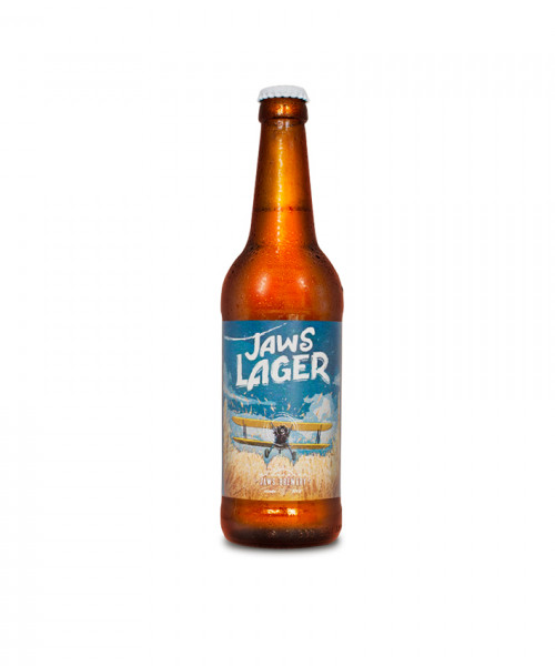 Пиво Jaws - Lager, 0.5л, 5.3%