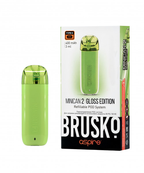 Brusko Minican 2 Gloss - Зеленый лайм