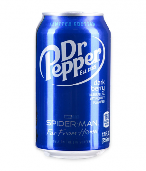 Лимонад DR.PEPPER - Dark Berry, 0.355 л