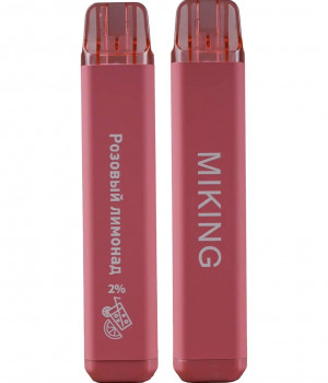 Электронная сигарета Miking - Розовый Лимонад, 1500 затяжек