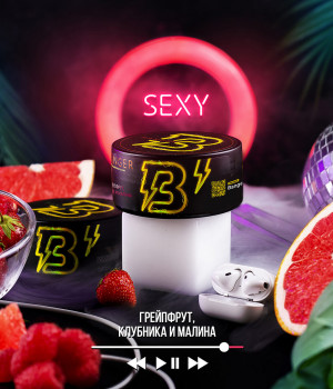 Banger  25 г - Sexy (Грейпфрут, клубника и малина)