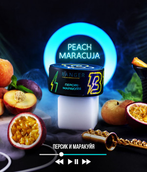 Banger  100 г -  Peach Maracuja  (Пич Маракуя)