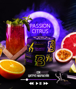 Banger  25 г - Passion Citrus   (Сок цитрус-маракуйя)