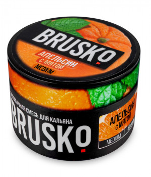 Brusko 50 г - Апельсин с мятой