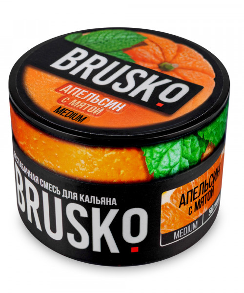 Brusko 50 г - Апельсин с мятой