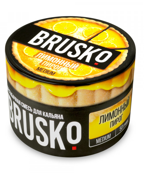 Brusko 50 г - Лимонный пирог. Акция!