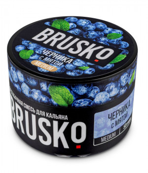 Brusko 50 г - Черника с мятой