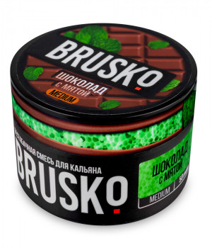 Brusko 50 г - Шоколад с мятой
