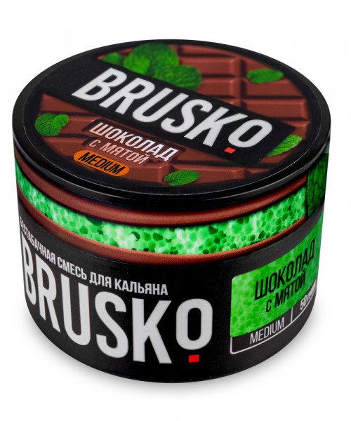 Brusko 50 г - Шоколад с мятой