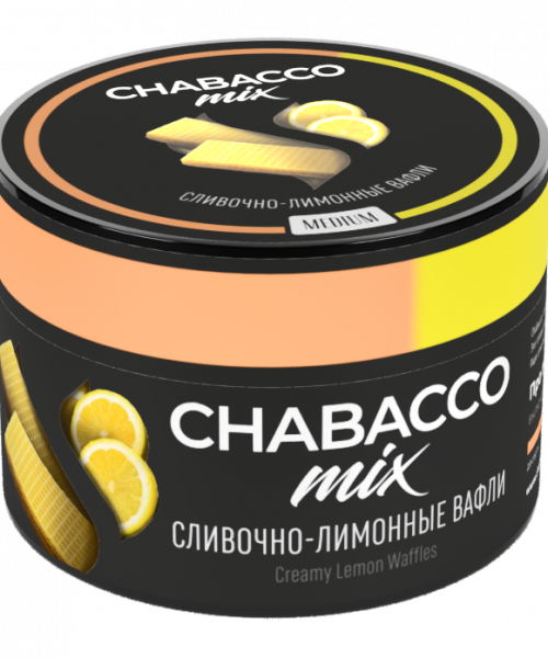 Chabacco Mix 50 г - Creamy lemon waffles (Лимонные вафли)