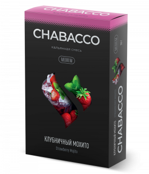 Chabacco Mix 50 г - Strawberry Mojito (Клубничный мохито)