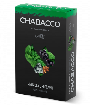 Chabacco 50 г - Melissa and Berries (Мелиса и ягоды)