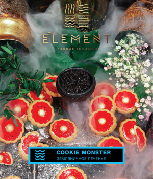 Element вода  25 г - Cookie monster (Земляничное печенье)